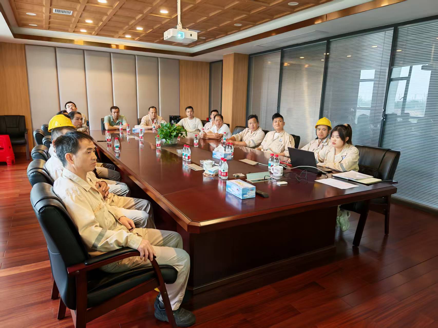 中礦新材組織雙重預防機制數字化建設及 5G+系統 特殊作業模塊培訓